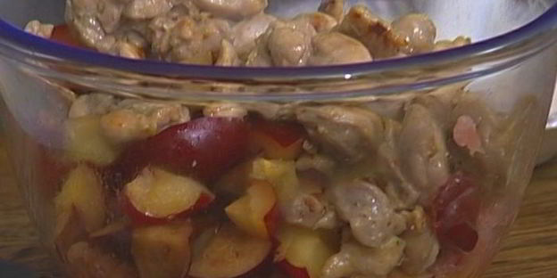 паштет из кролика со сливами