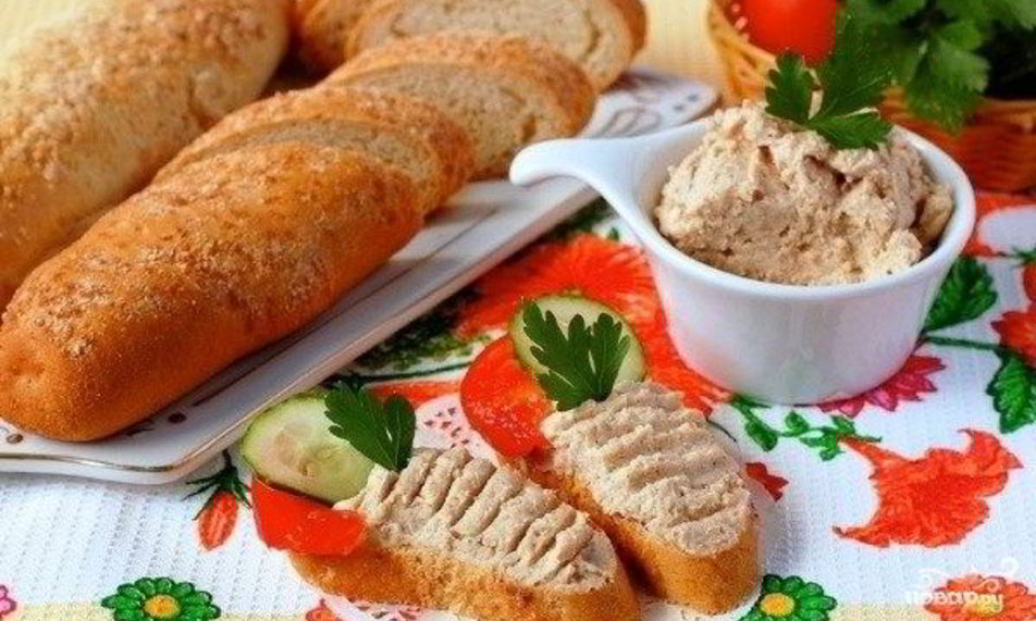 Рецепт паштета из куриной грудки