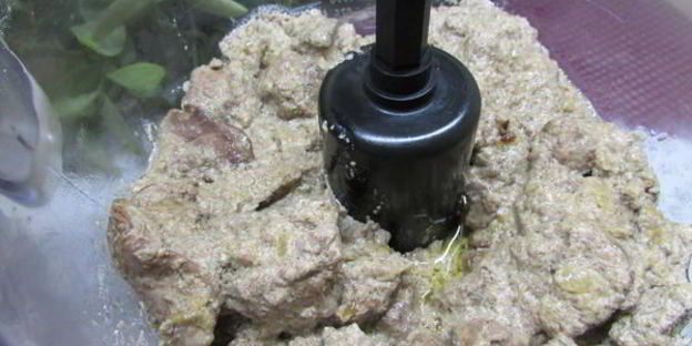 паштет из куриной печени с гранатовым желе