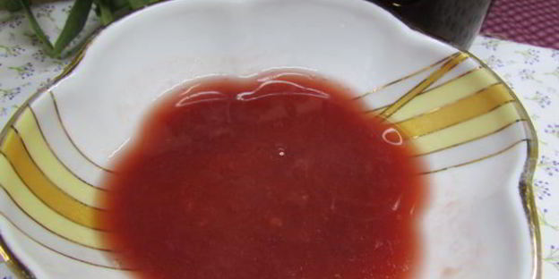 паштет из куриной печени с гранатовым желе