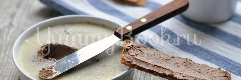 Паштет из куриной печени со сливками