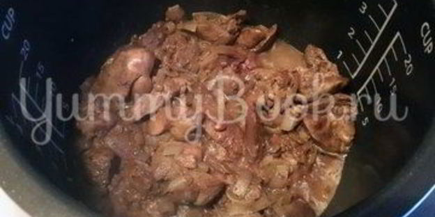 паштет из куриной печени со сливками