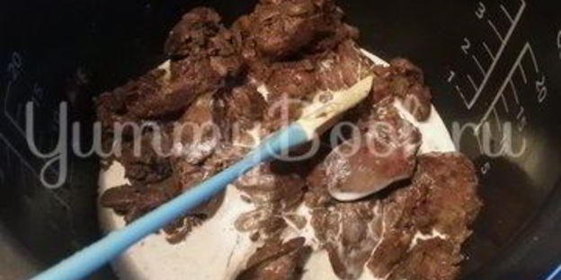 паштет из куриной печени со сливками