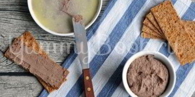 паштет из куриной печени со сливками