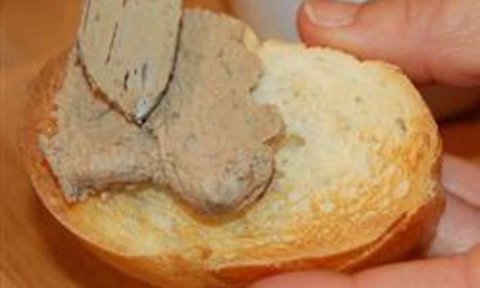 Рецепт паштета из куриной печени со сливочным сыром