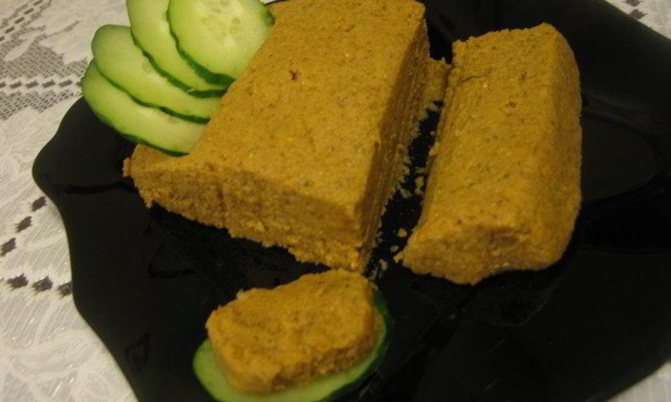 Рецепт паштета из нута и овощей