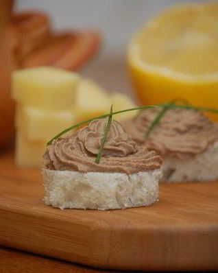 Паштет из печени кролика