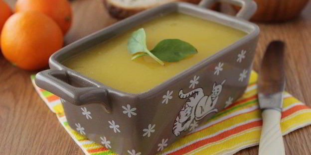 паштет из печени с апельсиновым желе