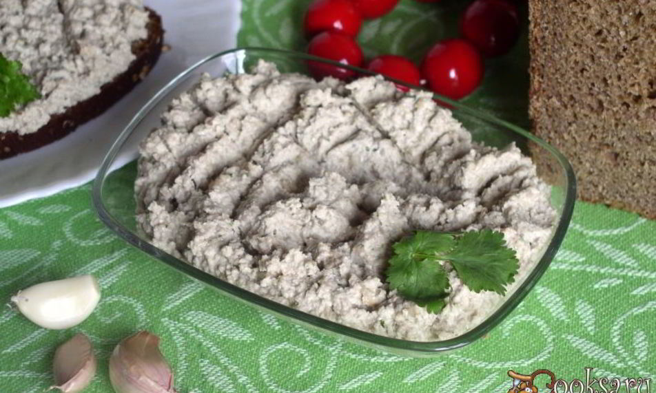 Рецепт паштета из семян подсолнечника