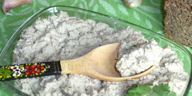 паштет из семян подсолнечника