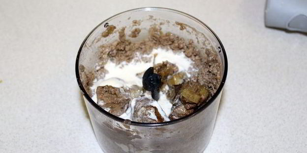 паштет из свиной печени с яблочным желе