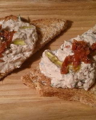 Паштет из тунца и творожного сыра