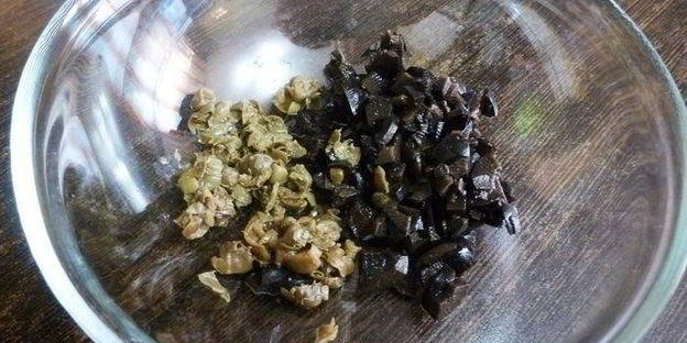 паштет из запеченной скумбрии с чесноком