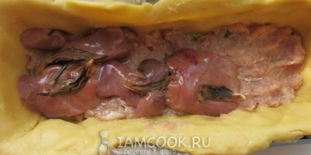 паштет в тесте