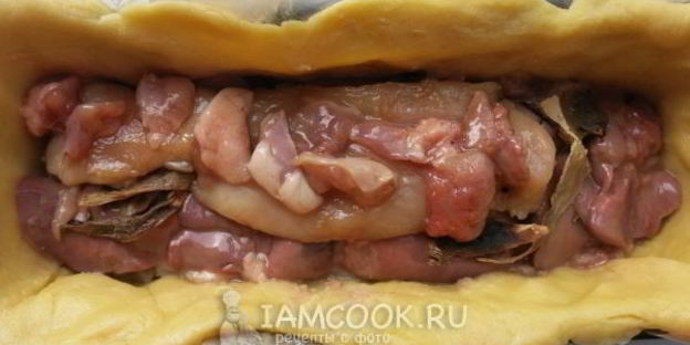 паштет в тесте