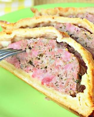 Паштет запеченный в тесте