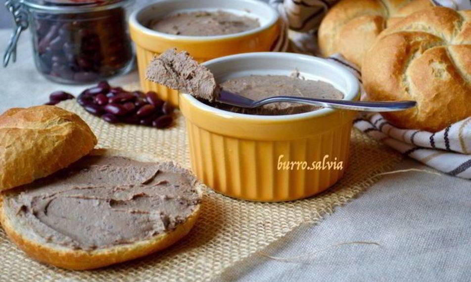 Рецепт печеночного паштета с фасолью