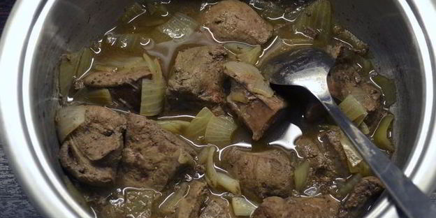 печеночный паштет с фасолью