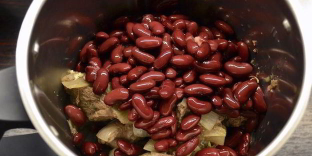 печеночный паштет с фасолью