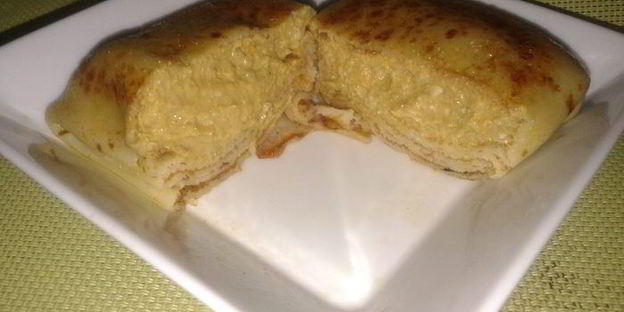 печеночный паштет в блинчиках