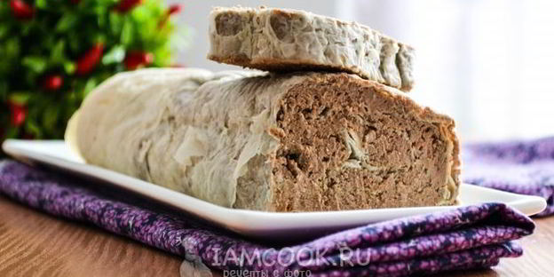 печеночный паштет в лаваше