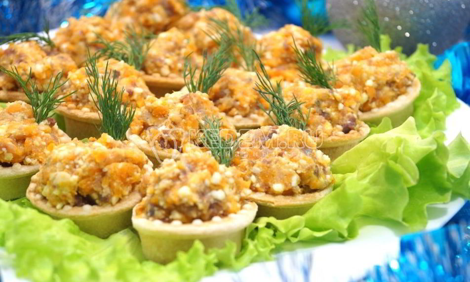 Рецепт рыбного паштета в тарталетках