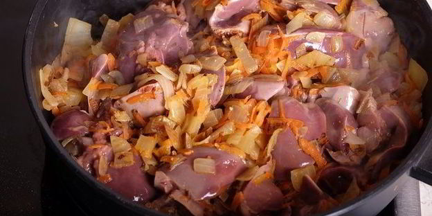 запеченный печеночный паштет с грибами