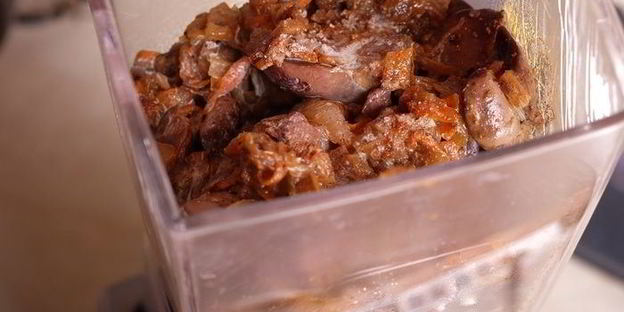 запеченный печеночный паштет с грибами