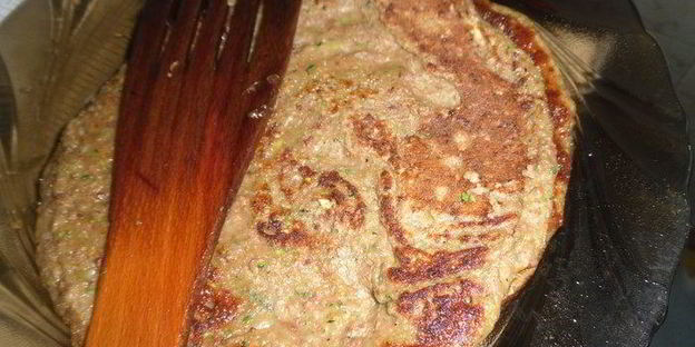 кабачково-печеночный тортик