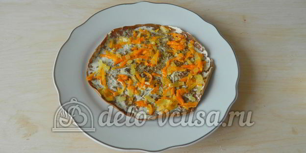 печеночный торт из свиной печени