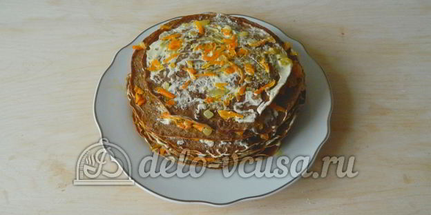 печеночный торт из свиной печени