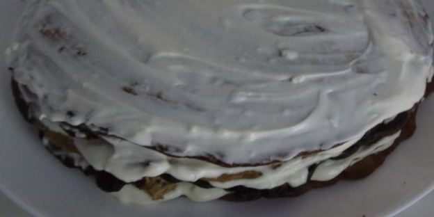 печеночный торт с гречневой мукой