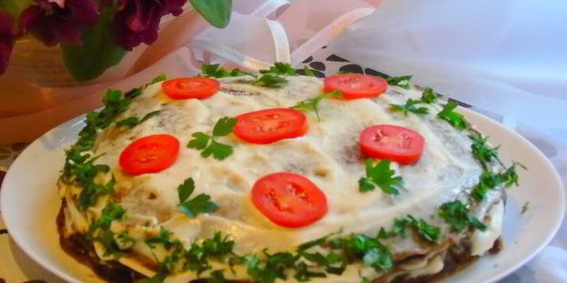 печеночный торт с гречневой мукой