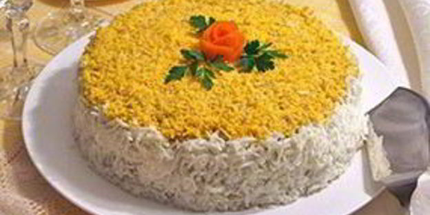 печеночный торт с морковкой и луком