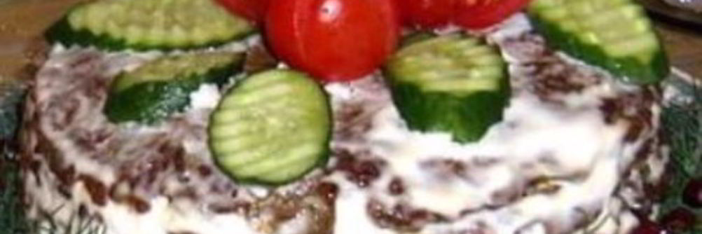 Печеночный торт