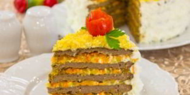 торт из печени