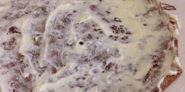 торт из печеночных блинов весна шагает по планете