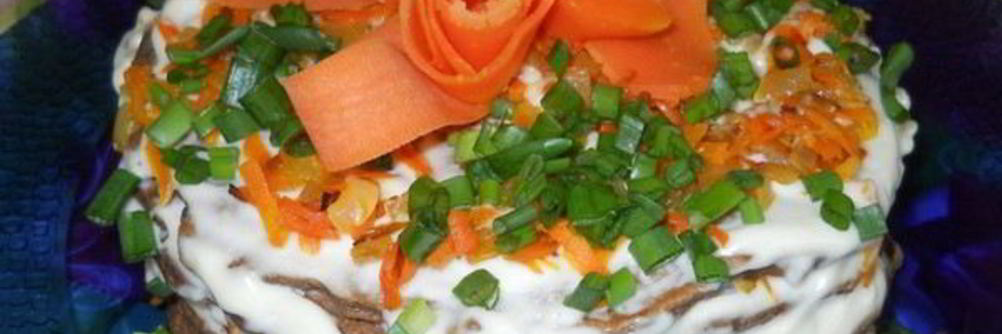 Торт Печеночный на закуску