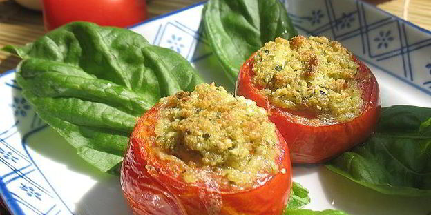 помидоры, фаршированные по-итальянски