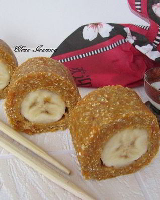 Банановые роллы