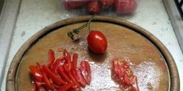 фальшивые суши-роллы с курицей