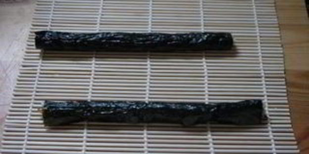 фальшивые суши-роллы с курицей