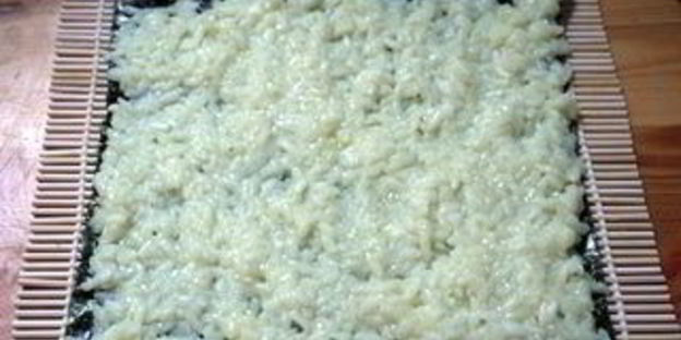 фальшивые суши-роллы с курицей