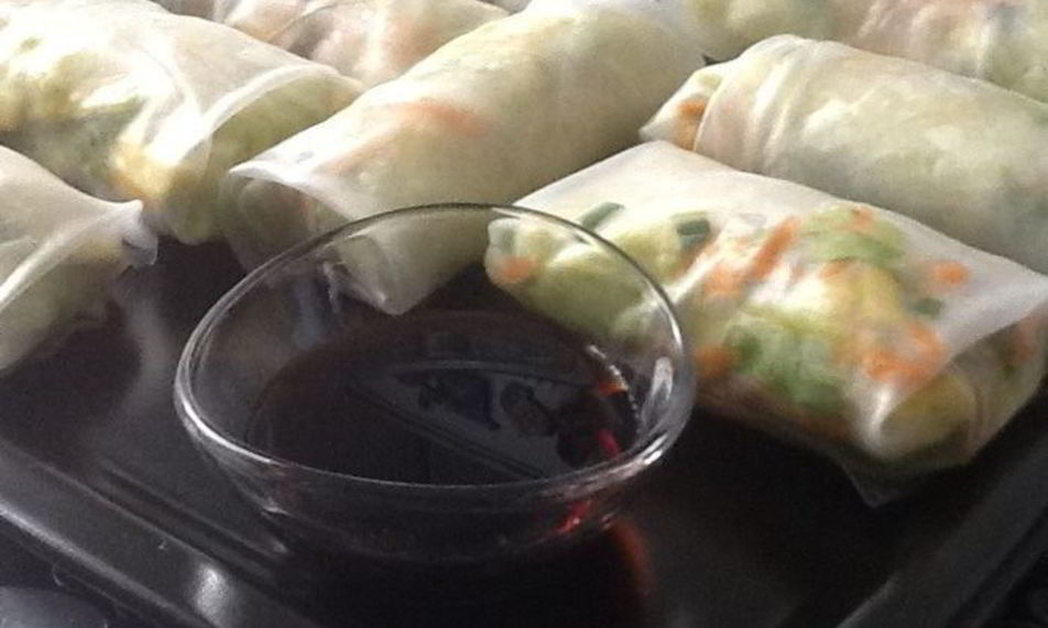 Рецепт овощных спринг-роллы