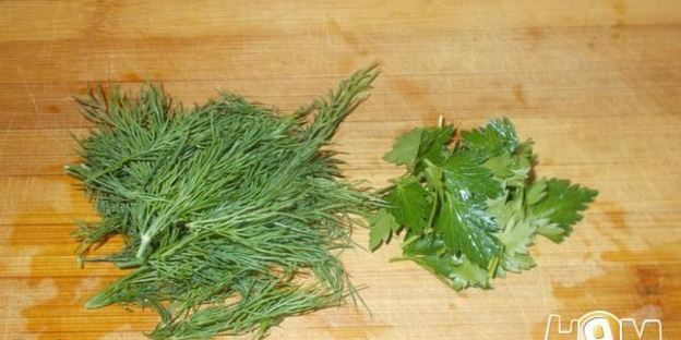 пшеничный ролл с форелью и зеленью