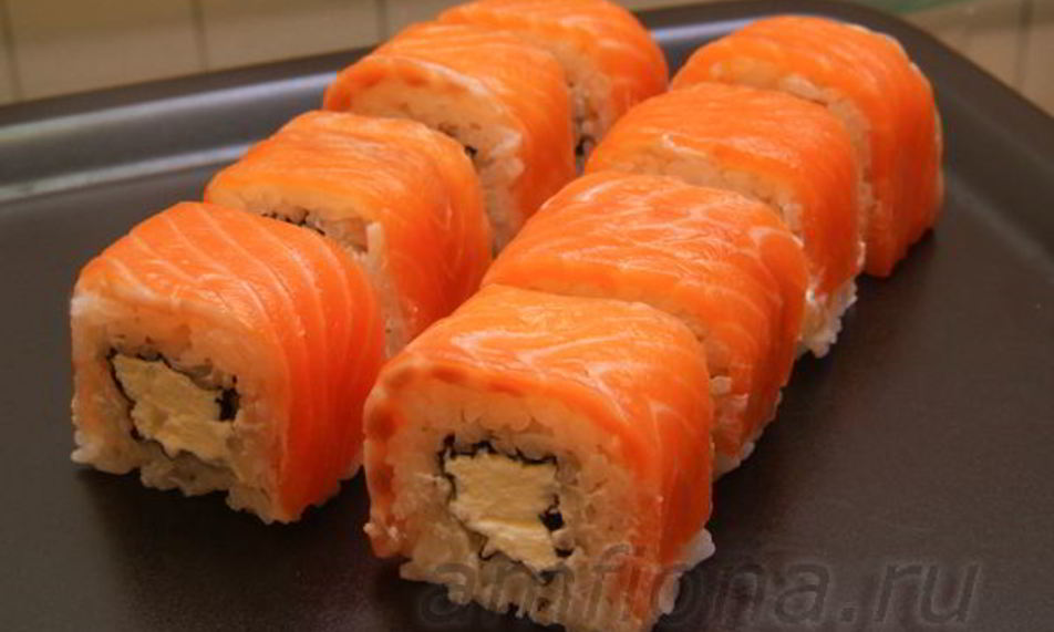 Рецепт ролла филадельфия