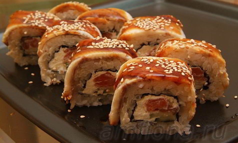 Рецепт ролла канада