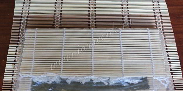 роллы бонито со стружкой тунца