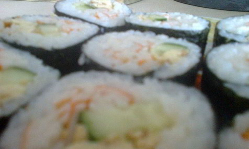 Рецепт роллов и гунканы