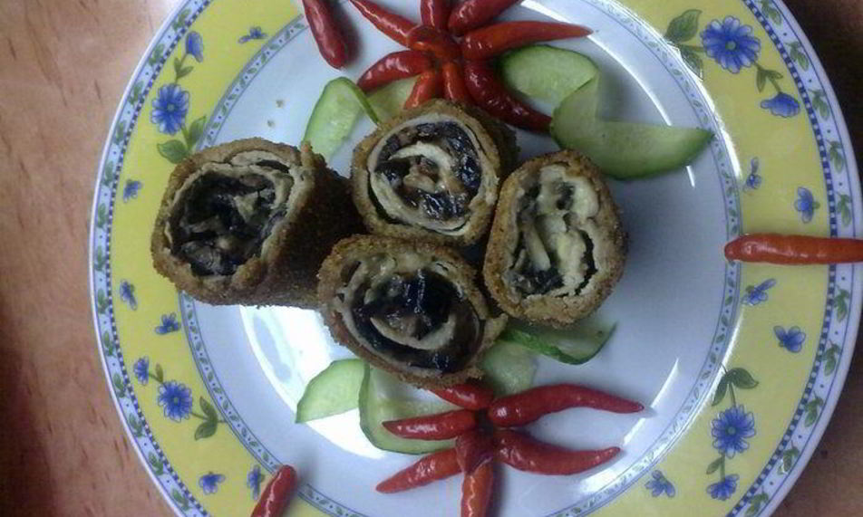 Рецепт роллов из свинины счастье в доме